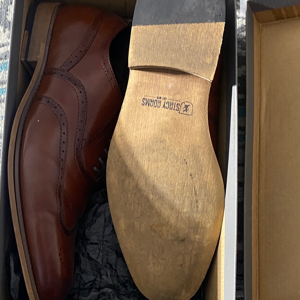 Stacy Adams Men's Gray Box